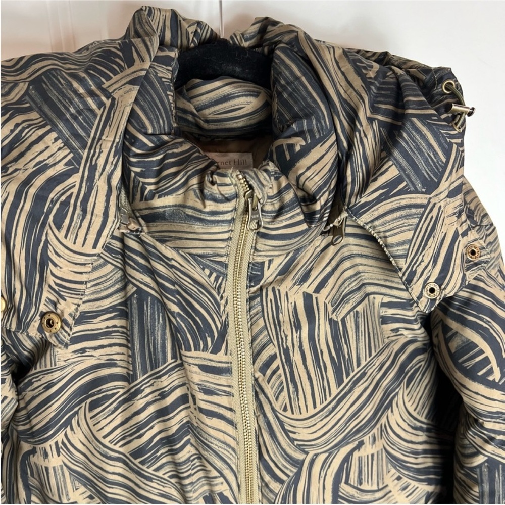 Garnet Hill Printed Down Fill Coat - Picture 6 of 10